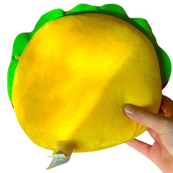 Squishmallow Tex the Taco 7" Stuffed Plush by Kelly Toy - Picture 2 of 3